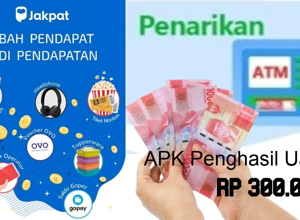 Link Aplikasi Penghasil uang Rp300.000 langsung cair.