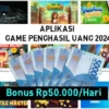 link aplikasi game penghasil uang yang akan menambah pendapatan.