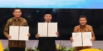 Kerjasama Kementerian ATR/BPN Gandeng Kementerian Pertahanan dan BIN untuk mencegah dan menuntaskan Tindak Pidana Pertanahan