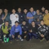 Peserta Kopdar dan Night Ride Honda Stylo Club Indonesia (HASCI) Chapter Bogor