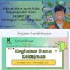 Aplikasi penghasil uang Kantar yang sudah berjalan 5 bulan.