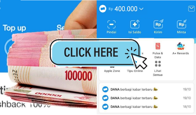 Cair Saldo DANA Gratis Rp 400 Ribu untuk Masyarakat Terpilih di Link Resmi Ini