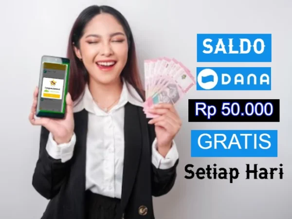 Aplikasi penghasil saldo DANA gratis tercepat.