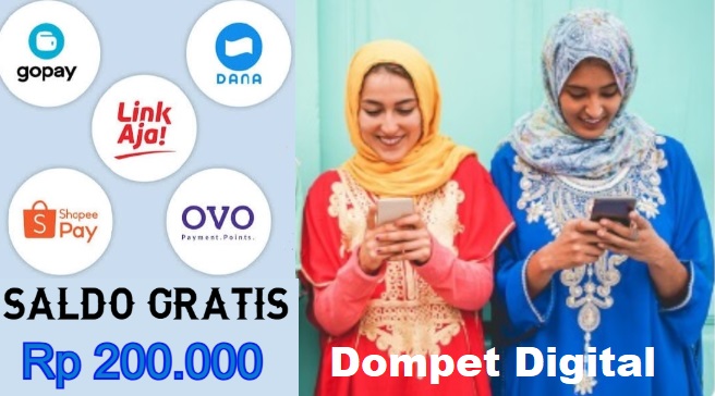 Rekomendasi aplikasi penghasil saldo Dompet DIgital.