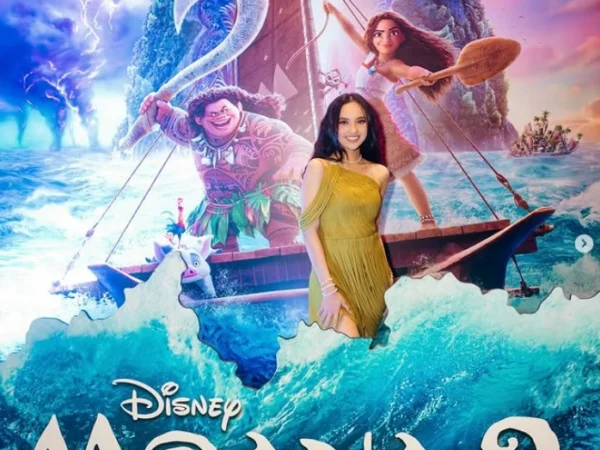 Unggahan Lydra di Instagram yang berhasil mengisi OST Moana 2 berjudul "Jauh Disana"