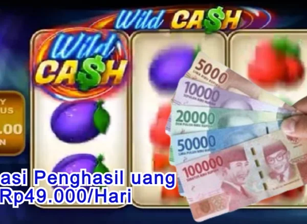 Aplikasi Penghasil Uang Wild Cash yang terbukti cepat membayar.