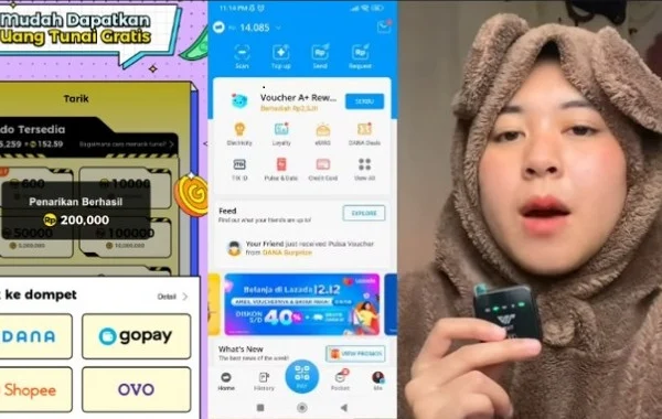 Aplikasi Game penghasil uang Rp200.000 yang banyak direview karena terbukti membayar.