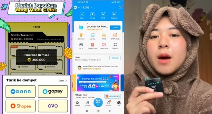 Aplikasi Game penghasil uang Rp200.000 yang banyak direview karena terbukti membayar.