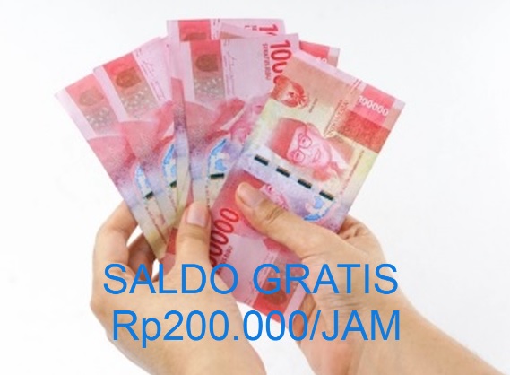 Cara mendapatkan saldo Gratis Tp200.000 perjam hanya dengan menggunakan WA.