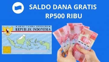 Cara Dapat Saldo DANA Rp600 Ribu Cair ke Rekening Modal KTP