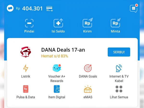 Klaim Saldo DANA Gratis hingga Rp400.000 Cek Disini