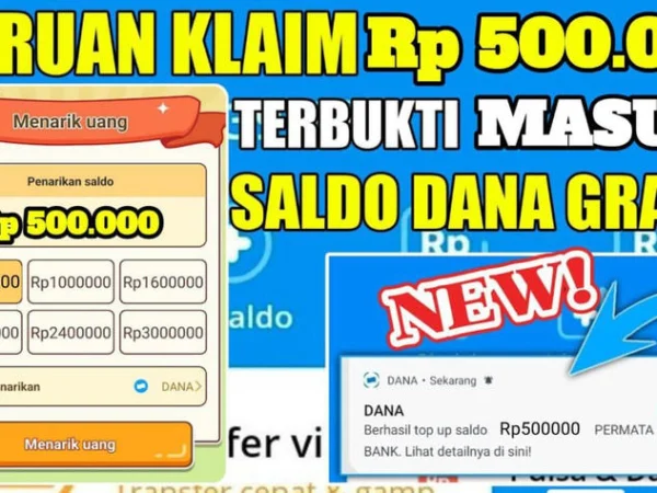 Berikut adalah cara klaim saldo gratis Rp500.000 di e-wallet menarik perhatian banyak orang. Ini dia syaratnya supaya aman!