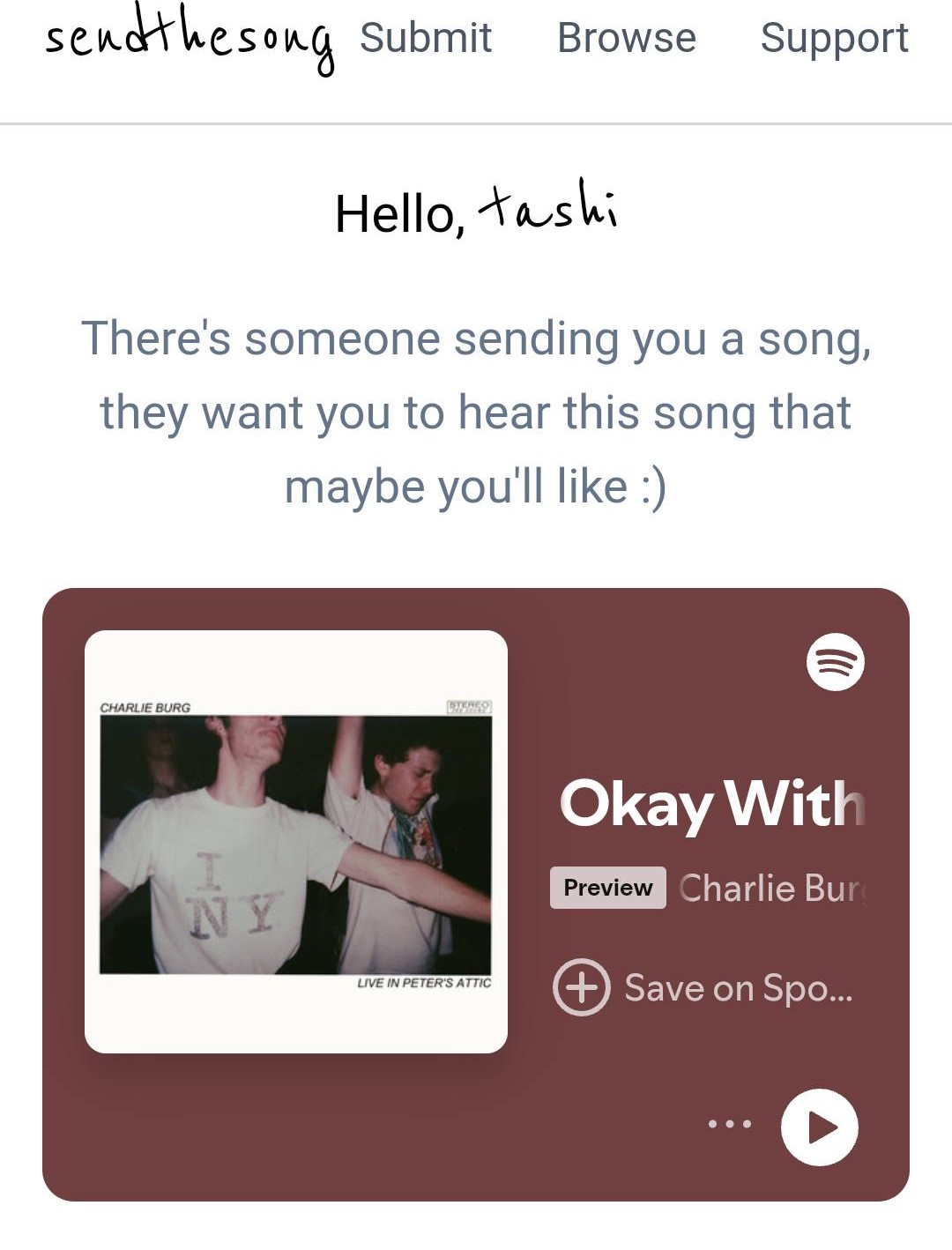 Tren "Send The Song" tengah viral di TikTok, pengguna bisa menemukan lagu yang cocok dengan namanya serta pesan yang tersembunyi di dalamnya.