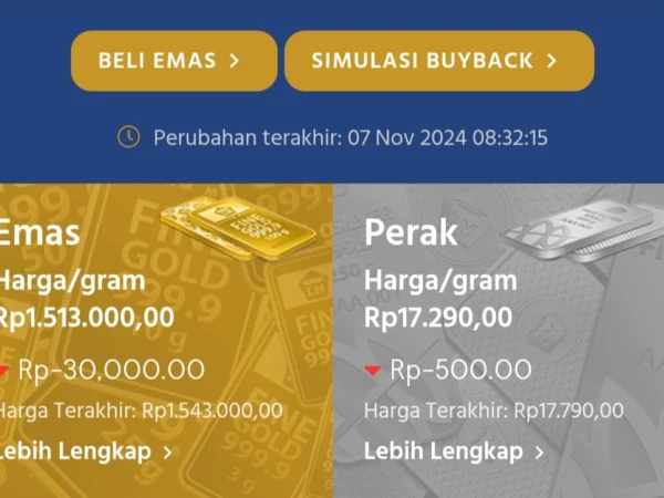 Harga emas Antam hari ini mengalami penurunan signifikan. Apakah ini saat yang tepat untuk membeli?