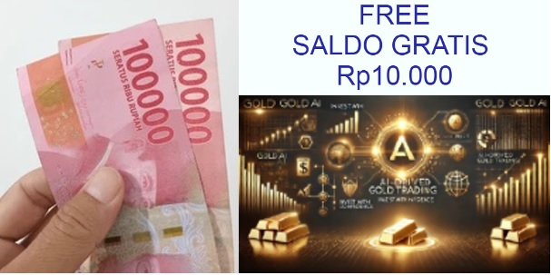 Aplikasi yang akan memberikan saldo Gratis Rp10.000 untuk kamu yang melakukan pendafatran sekarang.