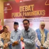 Paslon Bupati dan Wakil Bupati Bandung Barat nomor urut 2, Jeje Ritchie Ismail dan Asep Ismail. Senin (18/11). Dok Jabar Ekspres