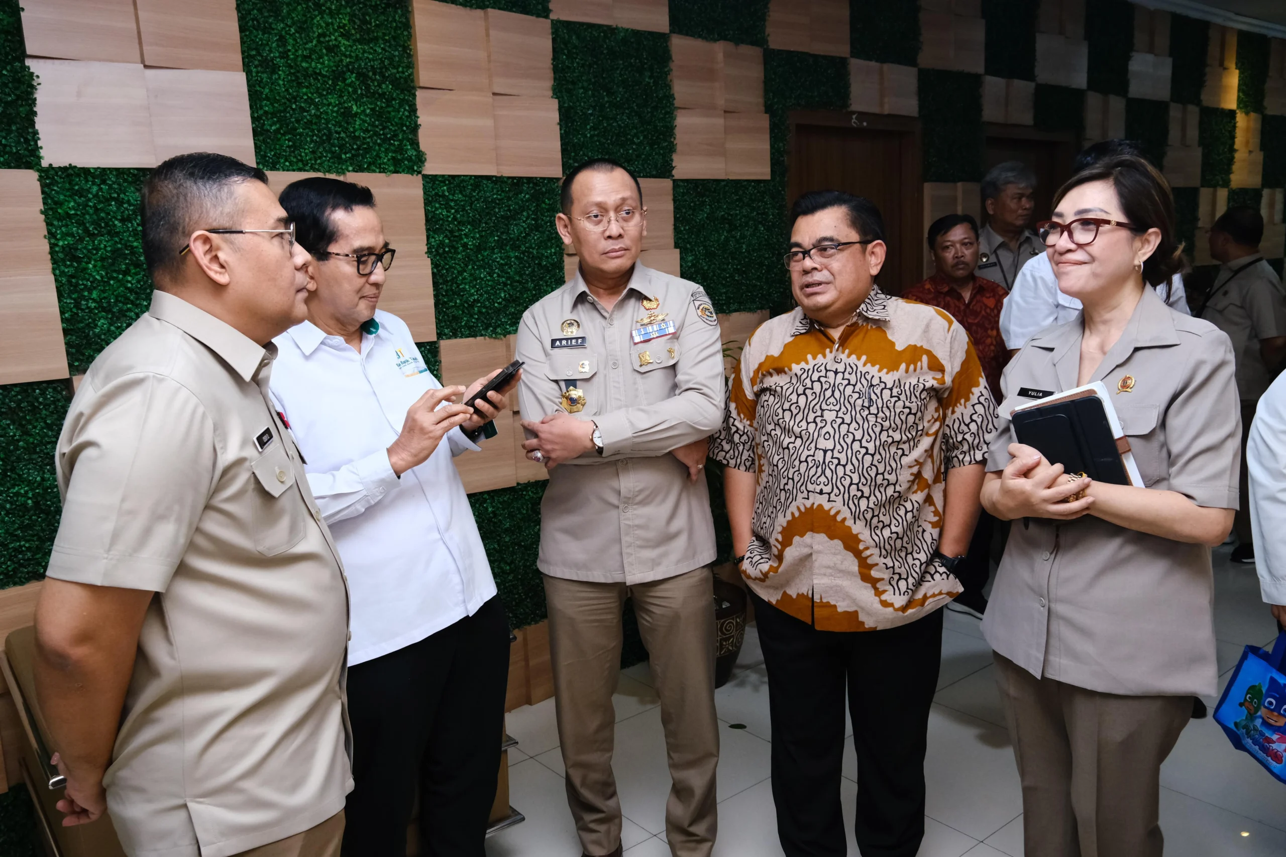 Kunjungan ke Kantor Kementerian ATR/BPN di Jl. Agus Salim, Menteri Nusron Tekankan Penataan SDM yang Adil