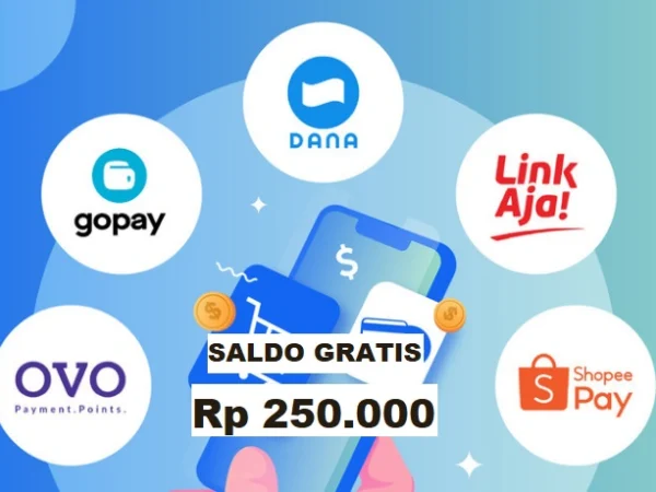 Cara Hasilkan Saldo Dompet Elektronik Gratis Rp250.000