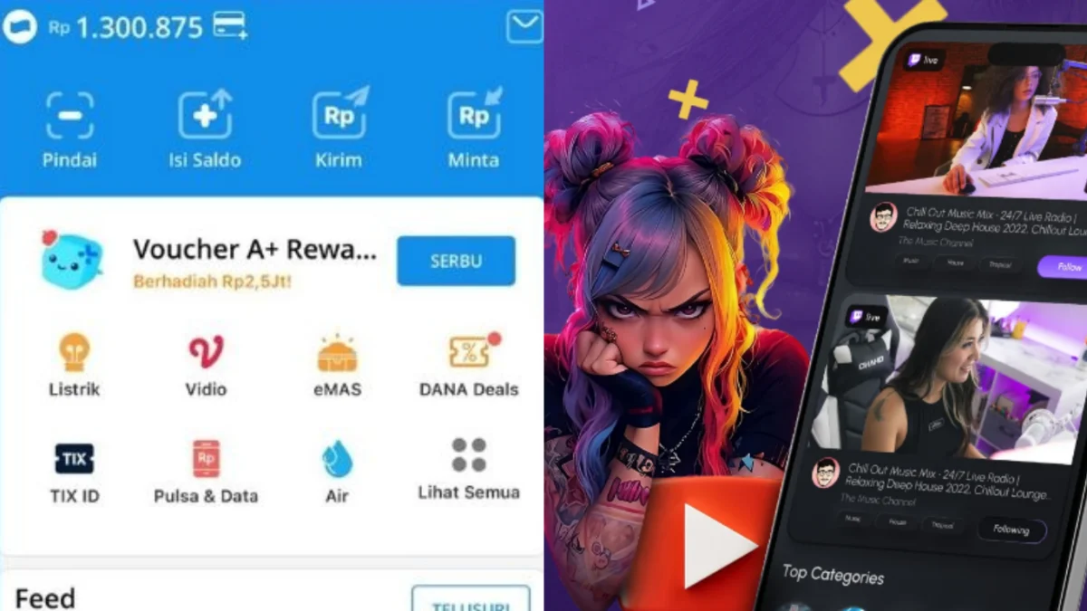 Play 1 Video Dapat Reward Saldo Rp 230.000 Cair Langsung ke Ewallet DANA, Coba Aplikasinya