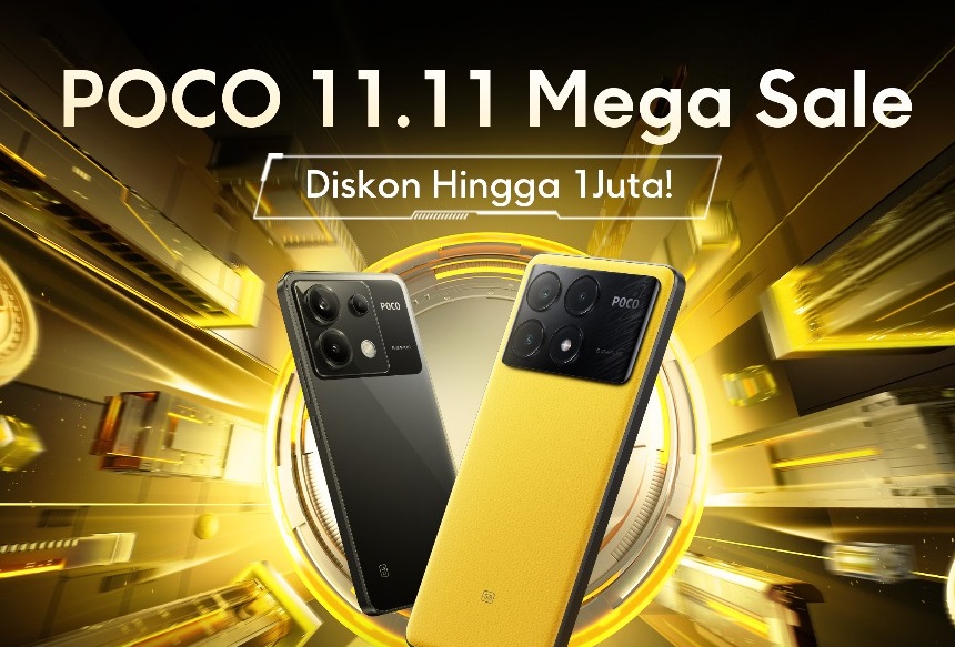 Dalam rangka momentum 11.11 POCO Indonesia menggelar promo menarik yang diberikan khusus pecinta Smartphone brand teknologi