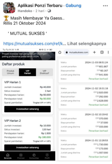 Apakah Aplikasi Mutual Sukses Penghasil Uang yang Terbukti Aman? Cek Faktanya