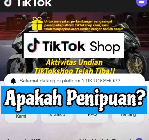 Terbukti! Aplikasi Tiktok VIP Shop itu Penipuan