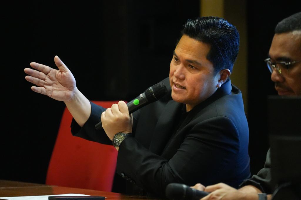 Menteri BUMN Erick Thohir.