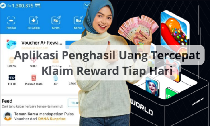 Coba 1 Aplikasi Penghasil Uang Tercepat 2024, Kamu Bisa Gajian Tiap Hari!