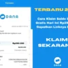 Ingin menambah penghasilan dengan cepat? Simak cara klaim saldo DANA gratis hari ini senilai Rp290.000 yang sedang viral di media sosial.