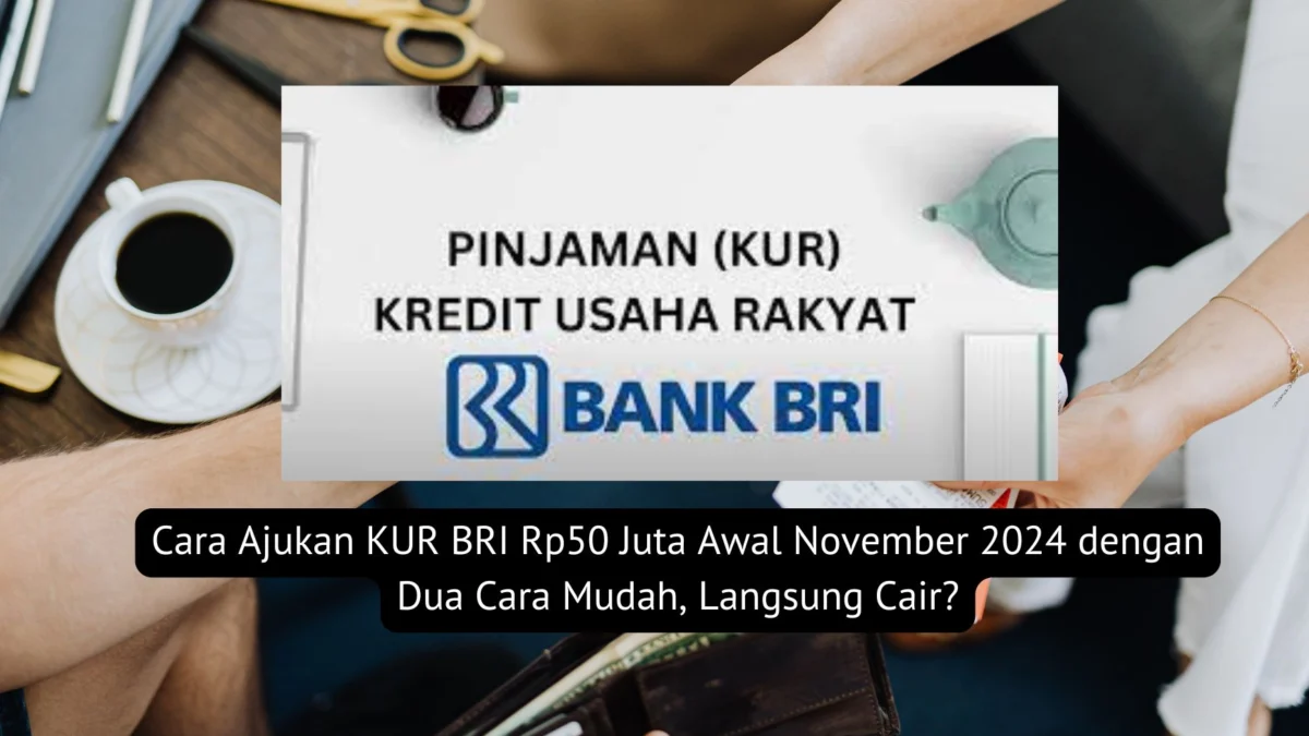 Berikut i2 metode yang bisa dipilih untuk pengajuan KUR BRI, serta syarat dan keuntungan yang bisa didapatkan dijamin langsung cepat cair?