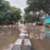 Wilayah Gedebage saat dilanda banjir