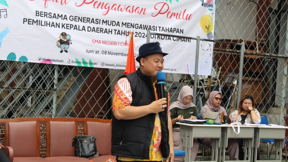 Koordinator Divisi Pencegahan, Partisipasi Masyarakat, dan Hubungan Masyarakat (PPHM) Bawaslu Kota Cimahi, Akhmad Yasin