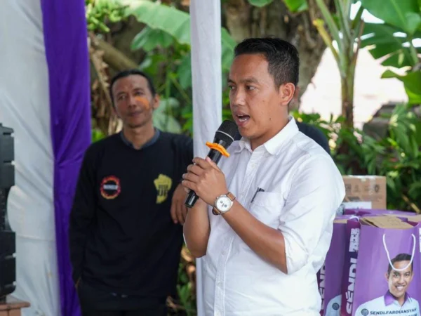 Calon Wali Kota Bogor, Nomor Urut 1, Sendi Fardiansyah. (Yudha Prananda / Jabar Ekspres)