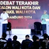 Debat pamungkas Pilwalkot Bandung