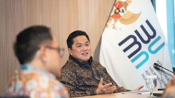 Menteri BUMN Erick Thohir