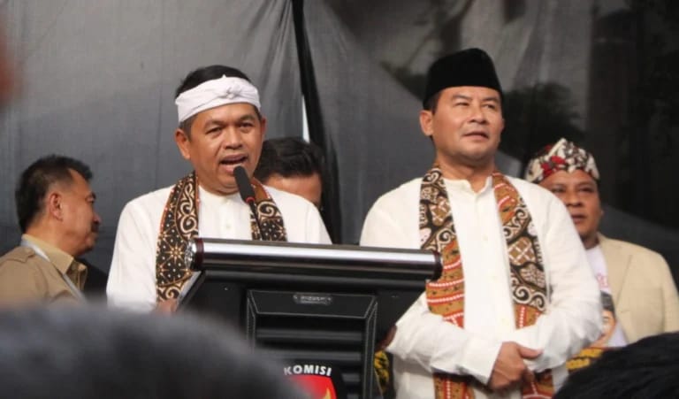 Paslon Gubernur dan Wakil Gubernur Jawa Barat Dedi-Erwan