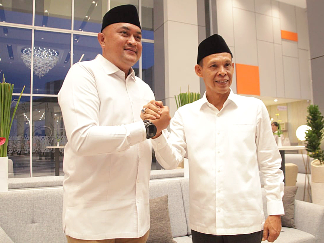 Calon Bupati (Cabup) dan Wakil Bupati Bogor nomor urut 1, Rudy Susmanto dan Ade Ruhandi