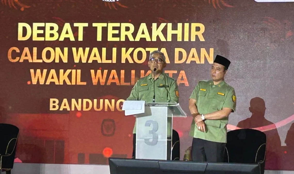 Pasangan Calon Wali Kota Bandung Nomer Urut 3 Muhammad Farhan – Erwin tampil All out dalam sesi debat kedua yang diselanggarakan oleh KPU