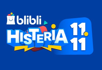 Platform e-commerece tengah menggelar Blibli Histeria 11.11 dengan diskon dan promo besar-besaran di Mega 11.11 Campaign Electronik day.