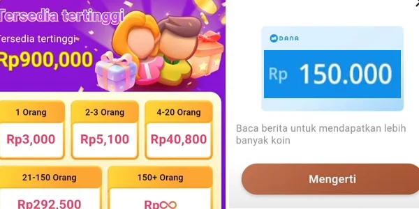 Selamat Dapat Saldo Gratis Rp150.000, Ikutin Tipsnya