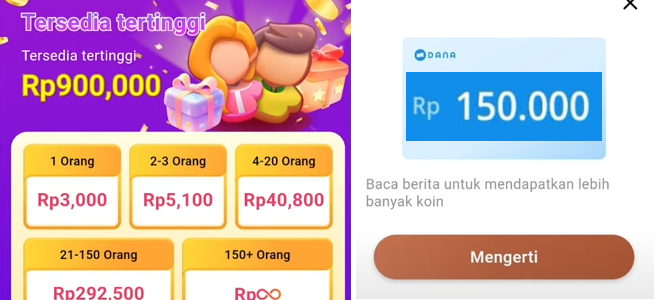 Selamat Dapat Saldo Gratis Rp150.000, Ikutin Tipsnya