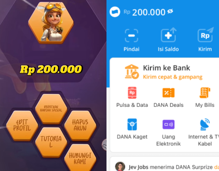 Cuma Daftar Nama, Hasilkan Saldo DANA Gratis Rp200.000 Setiap Hari, Pakai Aplikasi Ini