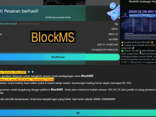 Benarkah Aplikasi BLOCKMS Penghasil Uang? ini Faktanya