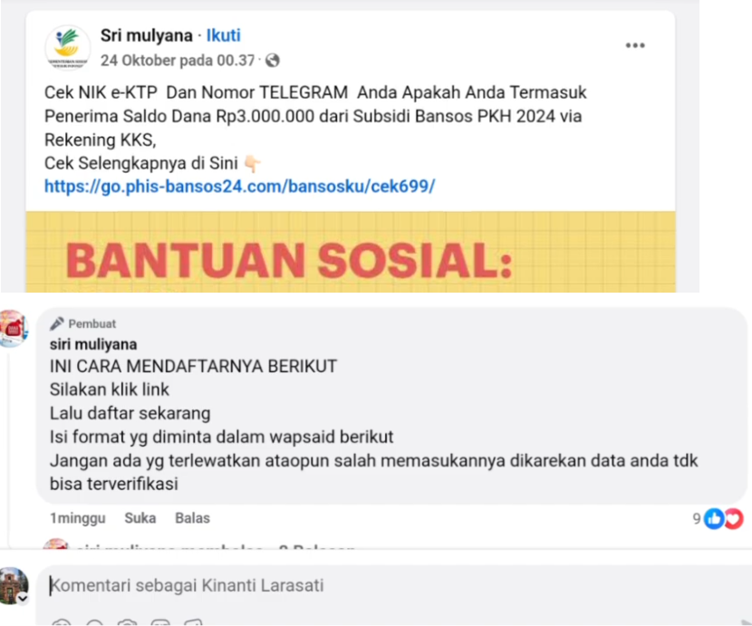 Benarkah Bansos PKH 2024 Cair Lewat Telegram? Waspada Penipuan Mengatasnamakan Bansos Kemensos