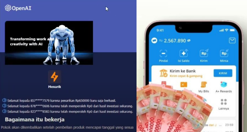 Cara Menghasilkan Uang dari Aplikasi Open Ai, Terbukti Membayar atau Penipuan?