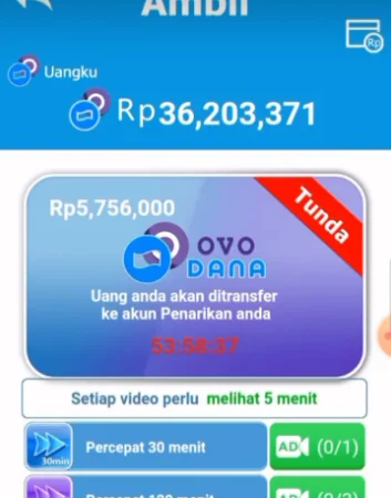 Saldo Gratis hingga Rp280.000 via Dompet Elektronik, Ini Dia Aplikasi Penghasil Uang Tercepat