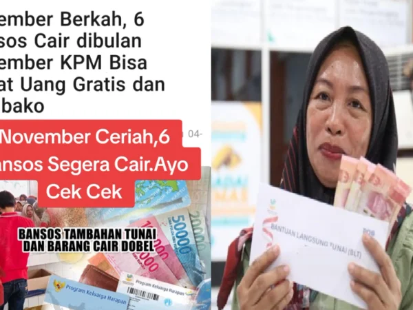 6 Bansos November 2024 Akan Segera Cair Awal Bulan Ini, Simak Selengkapnya di Sini