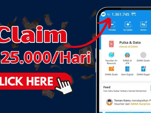 Claim Rp125.000/Hari Gratis, Saldo DANA Langsung Cair Hitungan Detik!