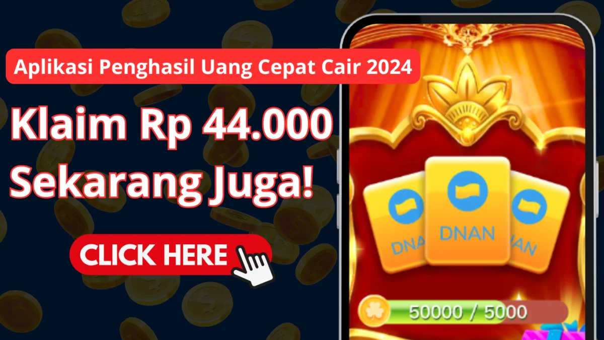 Instan Cair Saldo DANA Rp 44.000 Perhari Gratis, Yuk Coba!