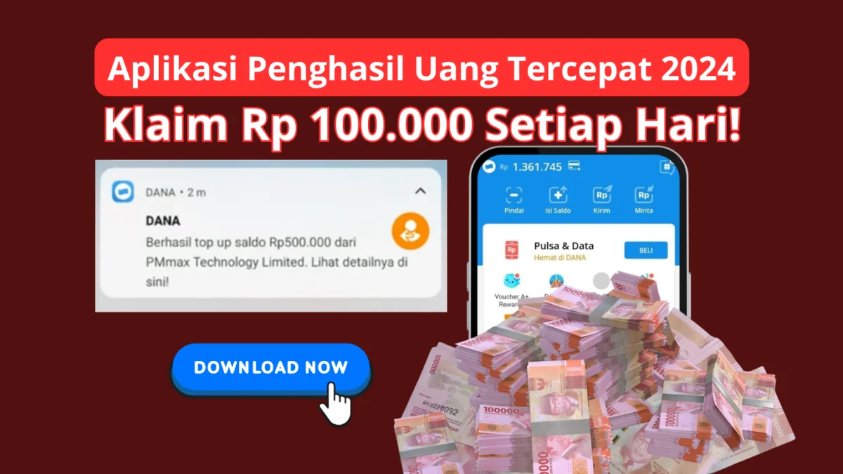 Cuma 5 Menit Hasilkan Saldo Rp100.000 Gratis ke Dompet DANA